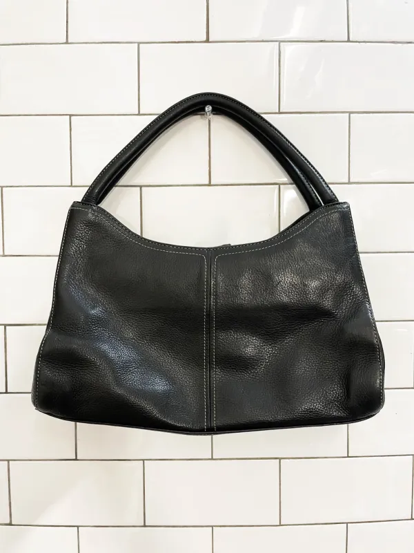 vintage 00s rolf's leather shoulder bag sold by Good Market Thrift Store