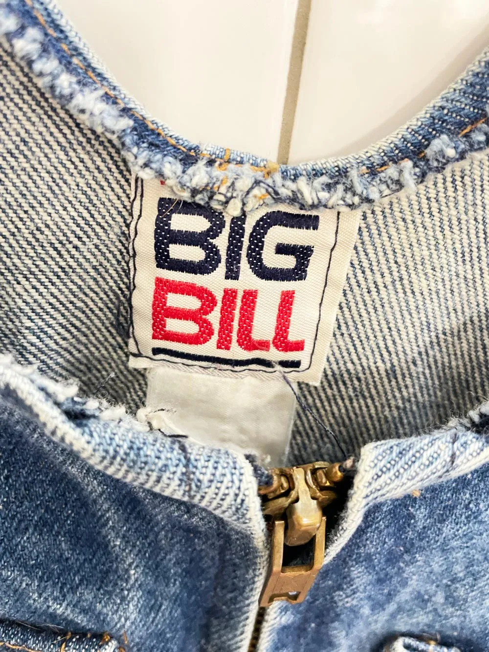 vintage big bill carpenter denim overalls sold by Good Market Thrift Store product image thumbnail 3