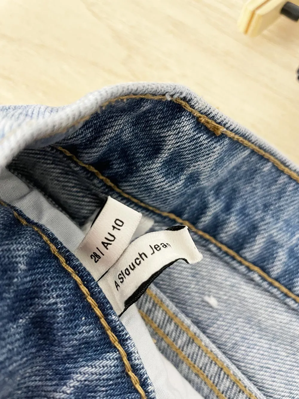 abrand a slouch baggy jeans | revolve | urban outfitters sold by Good Market Thrift Store product image thumbnail 5
