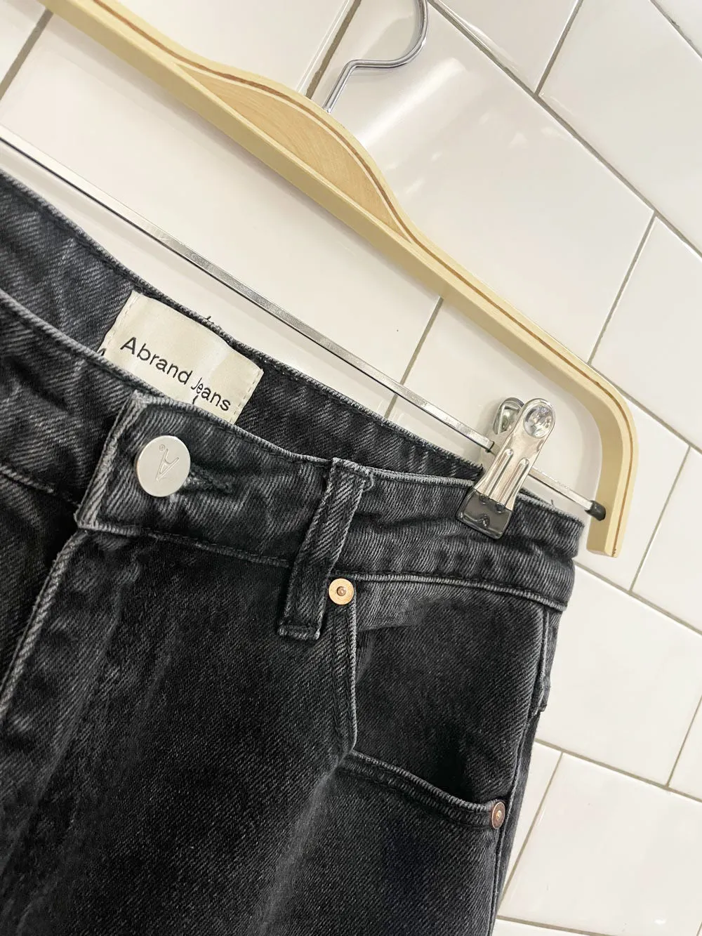 abrand a 94 high and wide baggy jeans | revolve | urban outfitters sold by Good Market Thrift Store product image thumbnail 3