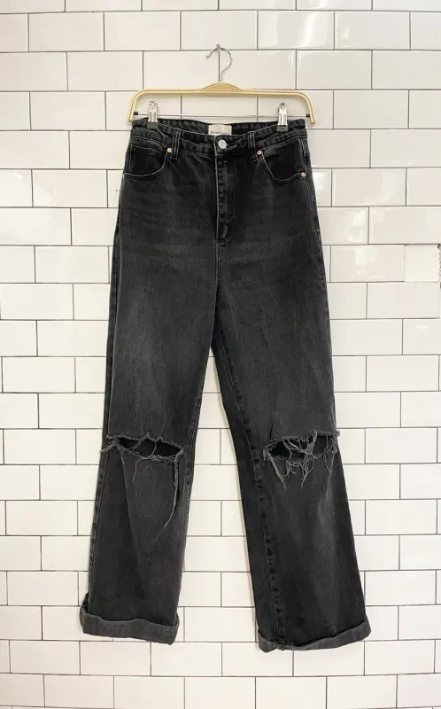 abrand a 94 high and wide baggy jeans | revolve | urban outfitters sold by Good Market Thrift Store
