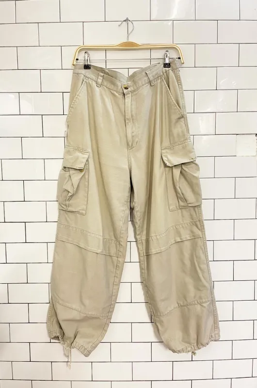 vintage 90s bushline outdoor utility parachute pant sold by Good Market Thrift Store