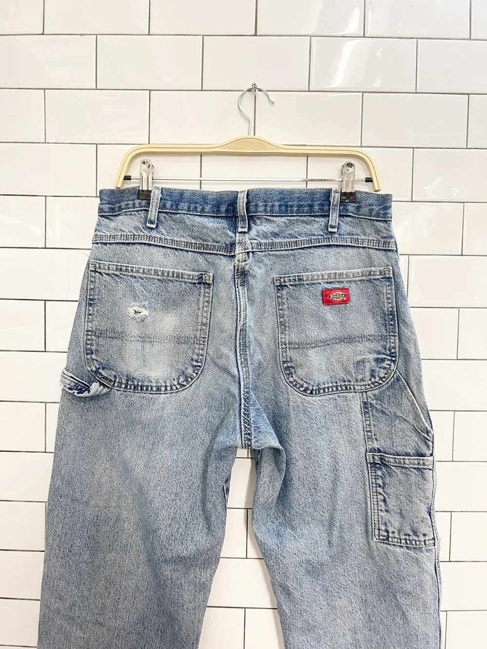 vintage dickies baggy leg carpenter jeans sold by Good Market Thrift Store