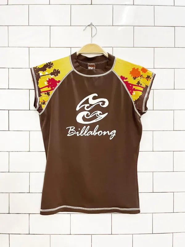 y2k billabong blue crush rash guard sold by Good Market Thrift Store