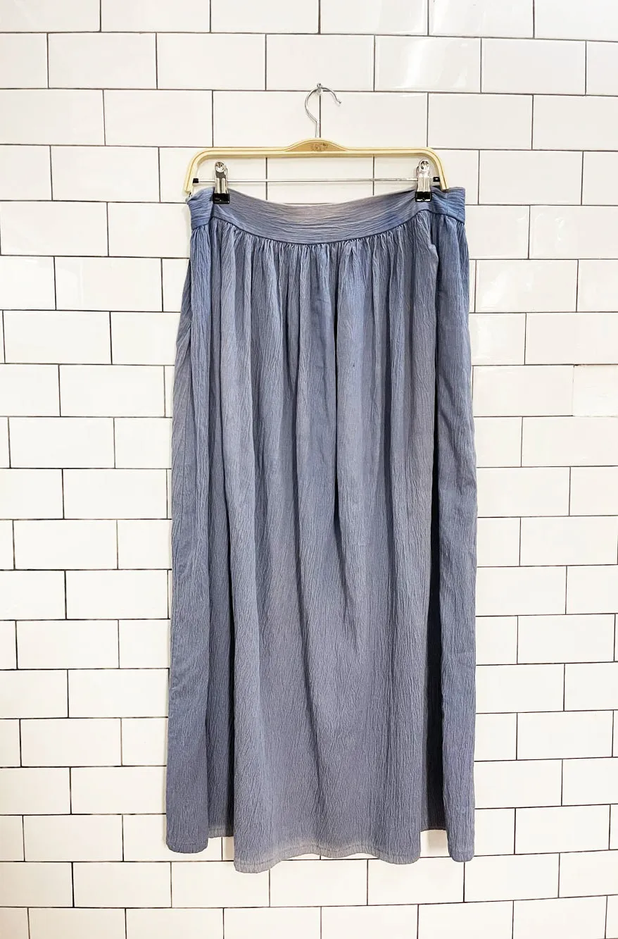 vintage crinkled sun faded midi skirt sold by Good Market Thrift Store product image thumbnail 3