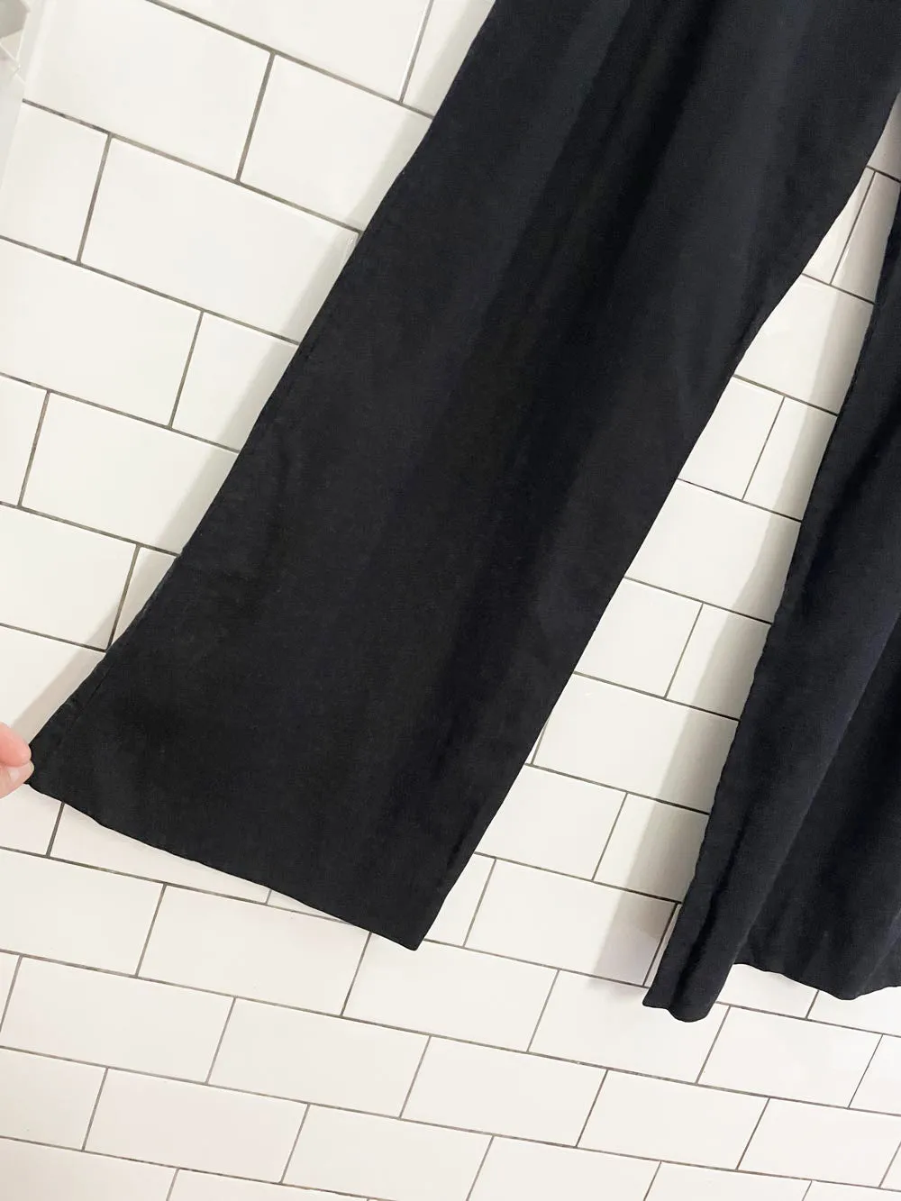 vintage 90s le chateau grunge wide leg pants sold by Good Market Thrift Store product image thumbnail 4