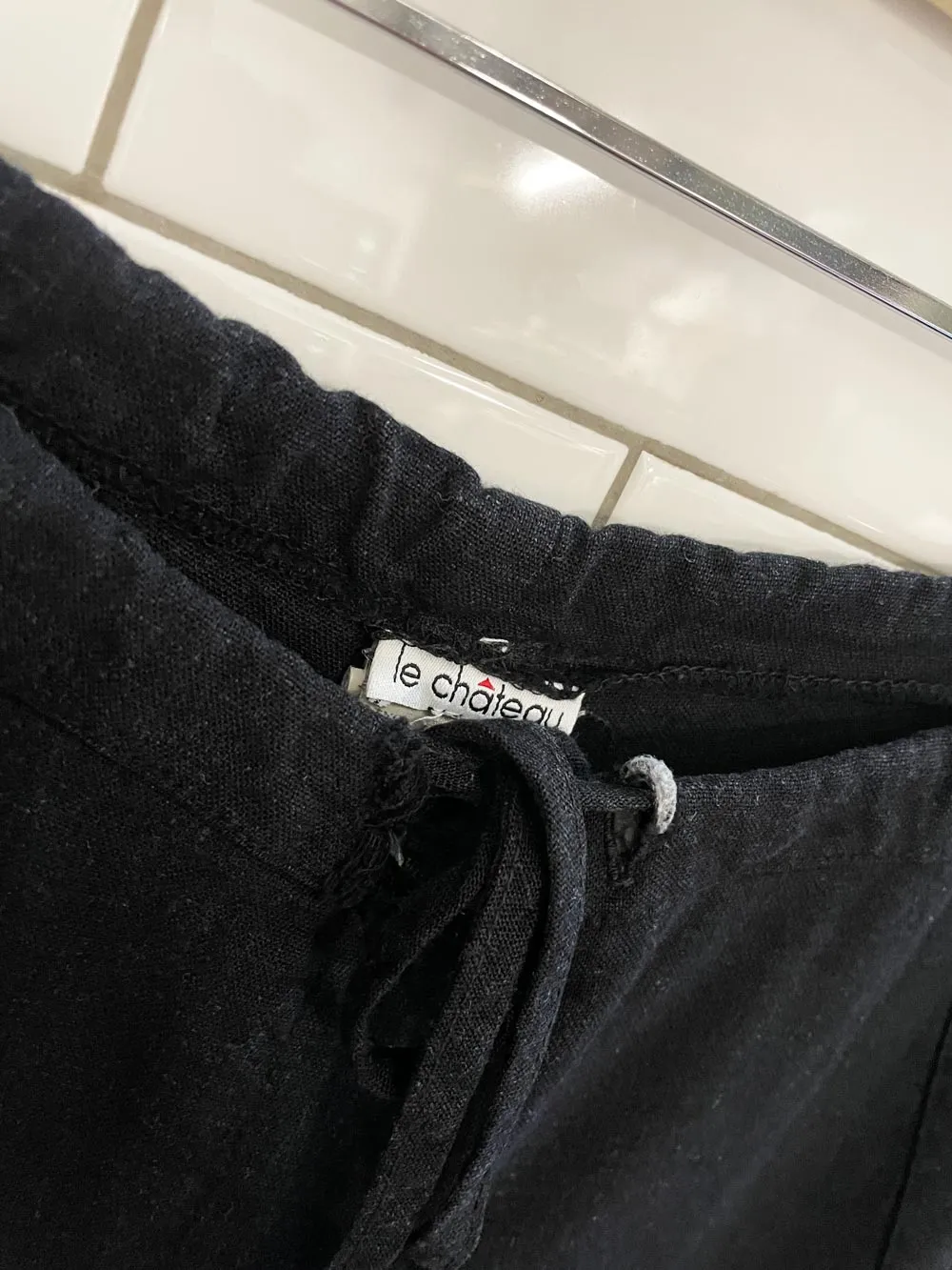 vintage 90s le chateau grunge wide leg pants sold by Good Market Thrift Store product image thumbnail 3