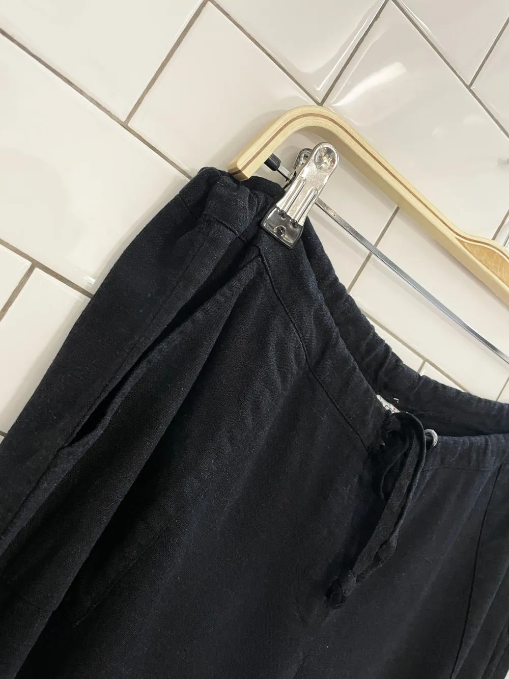 vintage 90s le chateau grunge wide leg pants sold by Good Market Thrift Store product image thumbnail 2