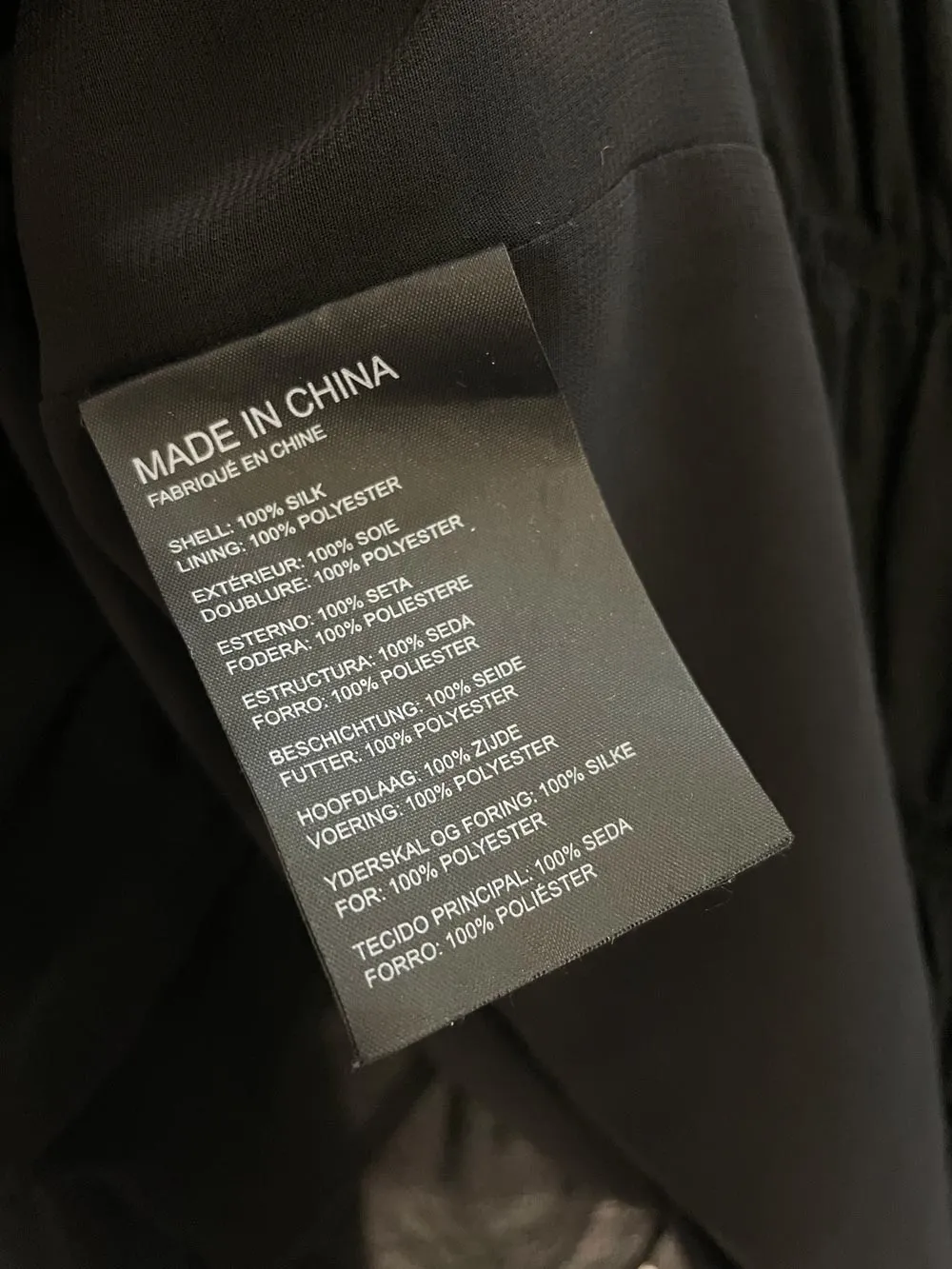 club monaco 100% silk chiffon tiered blouse sold by Good Market Thrift Store product image thumbnail 5