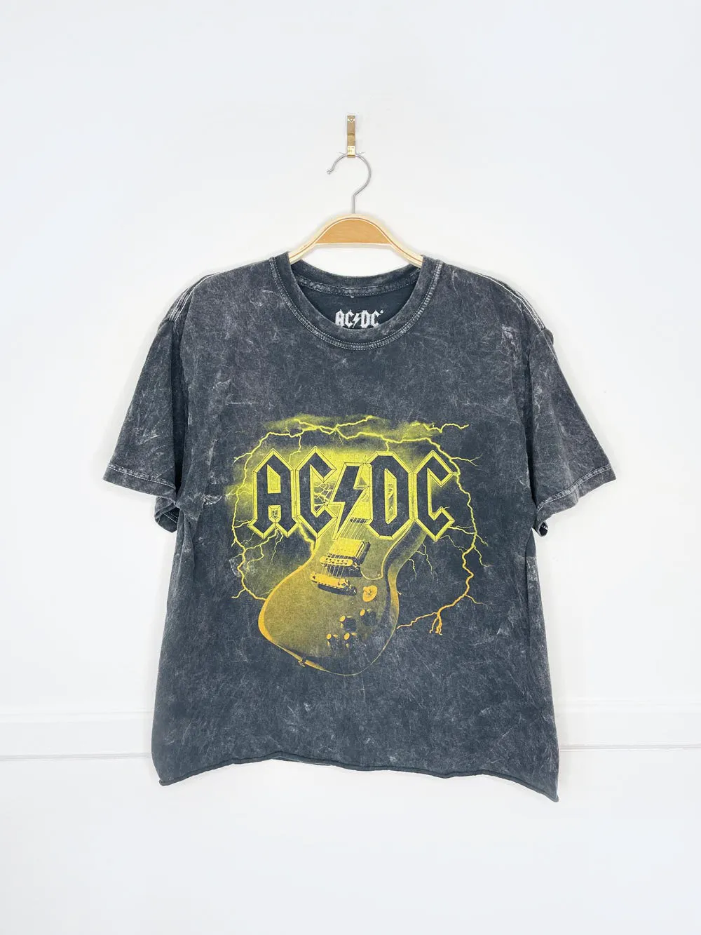 acdc x perryscope thunder guitar graphic tee | 2020 philcos sold by Good Market Thrift Store