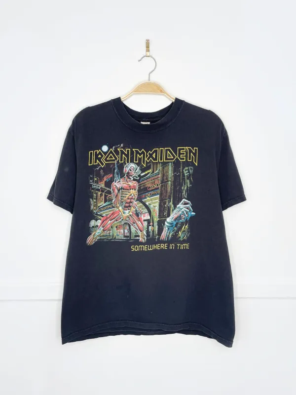 vintage 00s iron maiden somewhere in time tee | 2008 anvil sold by Good Market Thrift Store