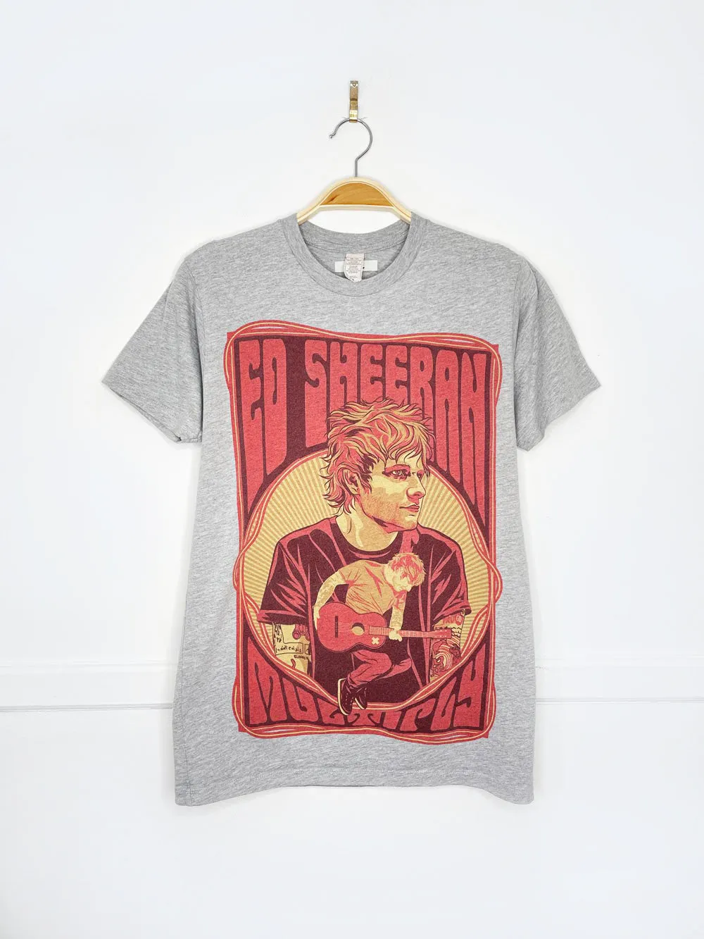 ed sheeran multiple tour graphic tee | 2015 sold by Good Market Thrift Store