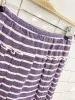 vintage pleated stripe full button maxi skirt sold by Good Market Thrift Store