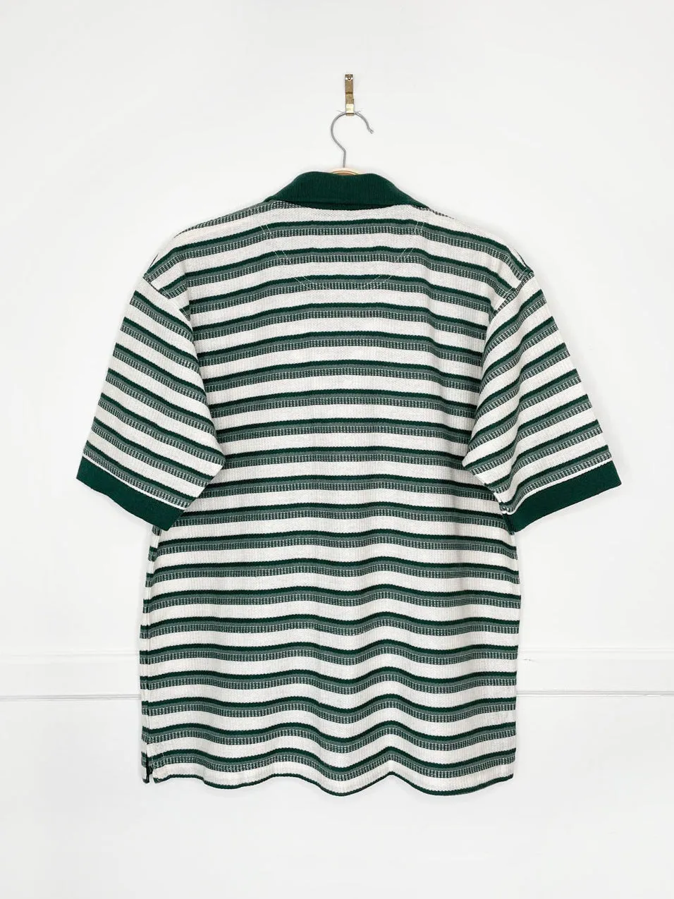 vintage 90s boys club 1/4 zip striped polo sold by Good Market Thrift Store product image thumbnail 3