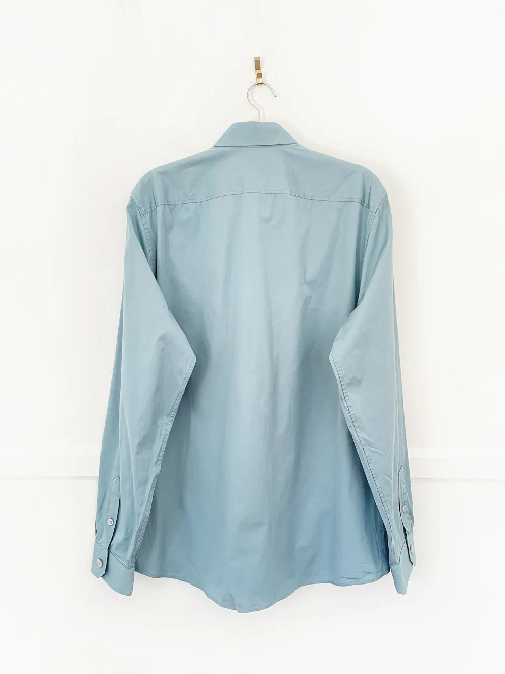 gucci logo button classic shirt | uniform sold by Good Market Thrift Store product image thumbnail 5