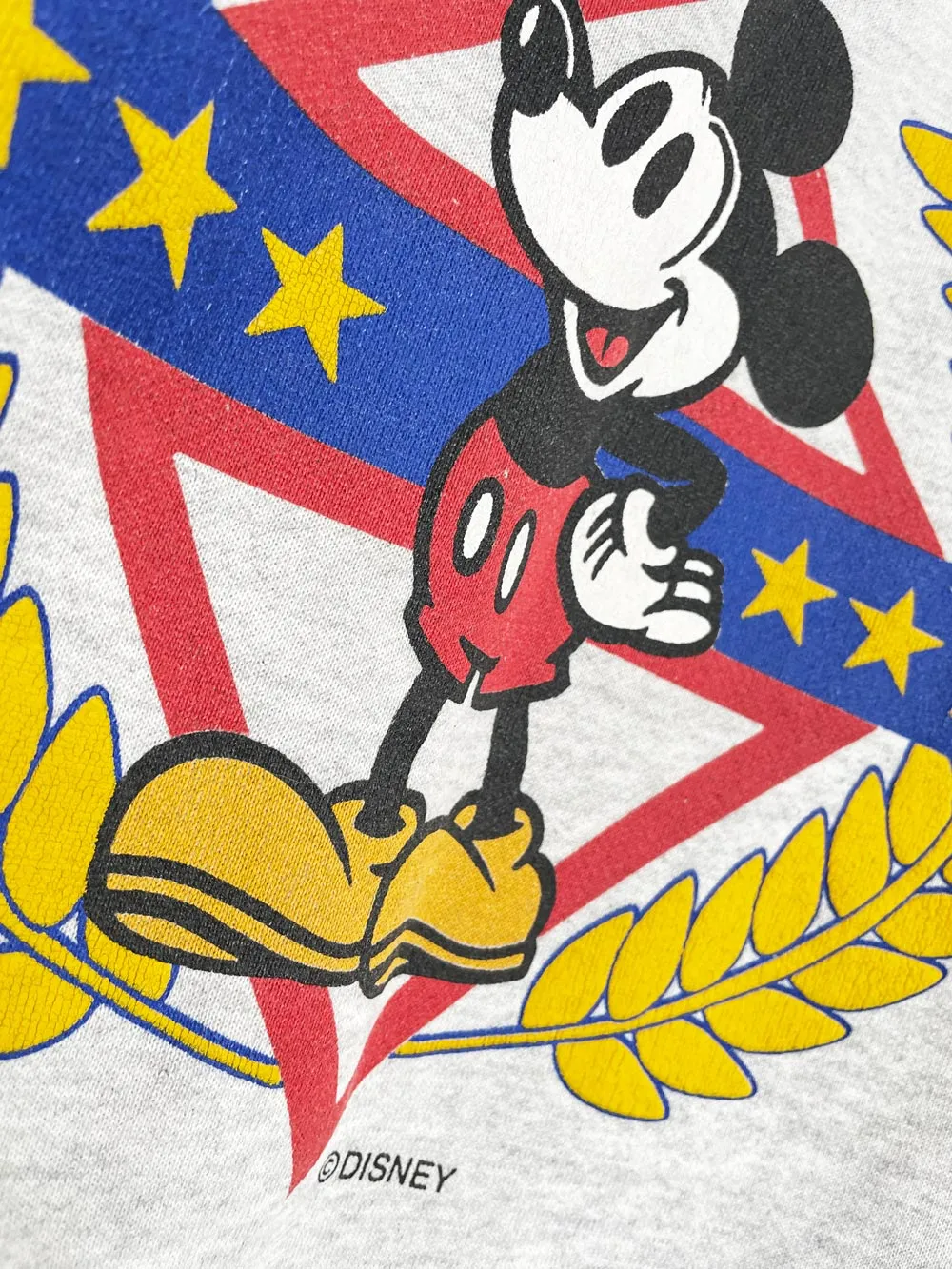 vintage 90s mickey varsity block letter sweatshirt | hanes heavyweight | made in USA sold by Good Market Thrift Store product image thumbnail 3