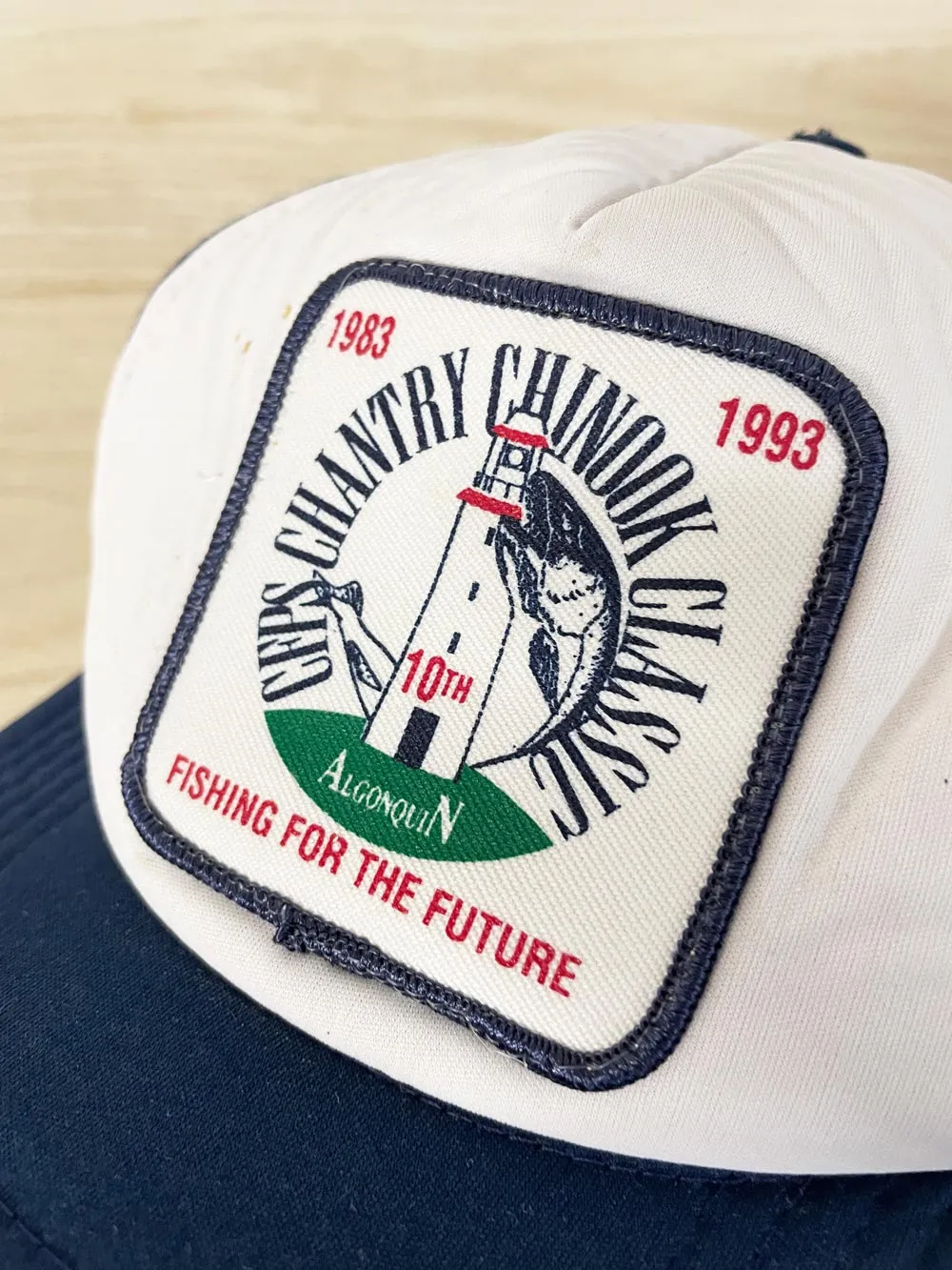 vintage 90s chinook classic fishing snapback hat sold by Good Market Thrift Store product image thumbnail 2