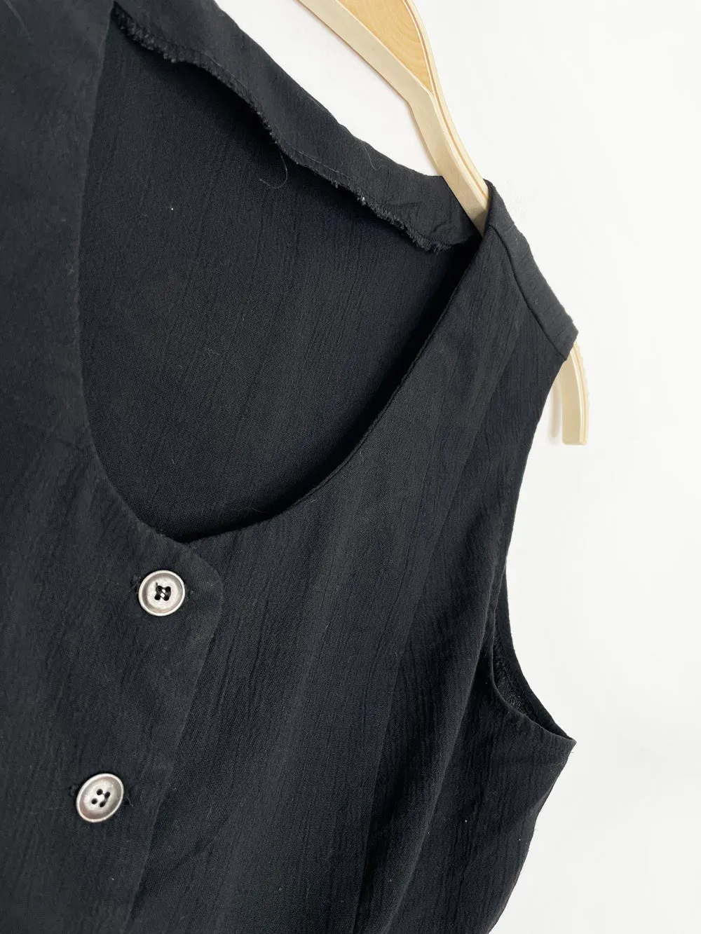 vintage 90s textured vest top sold by Good Market Thrift Store product image thumbnail 3