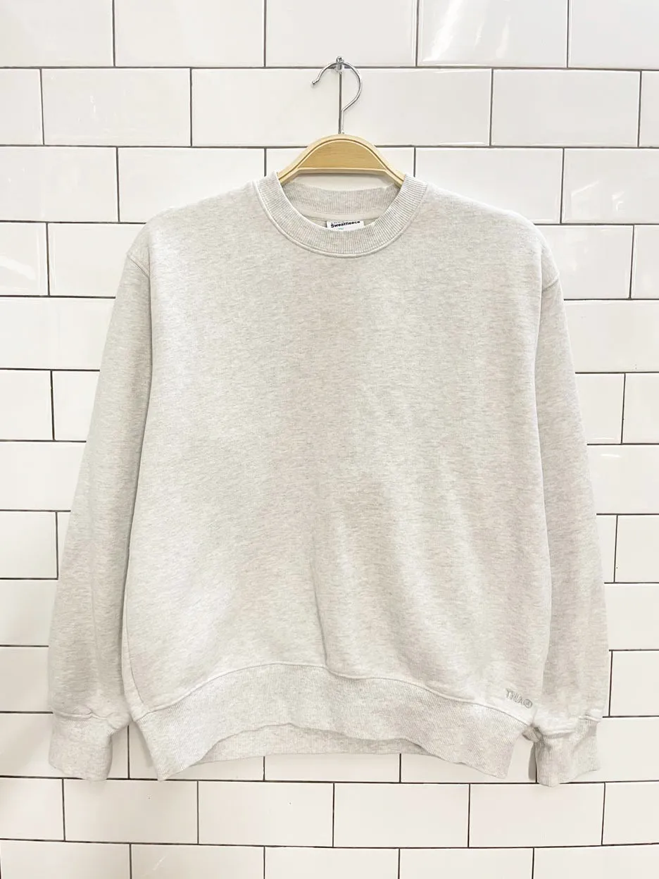 tna sweatfleece cozy fleece crewneck sweatshirt | aritzia sold by Good Market Thrift Store