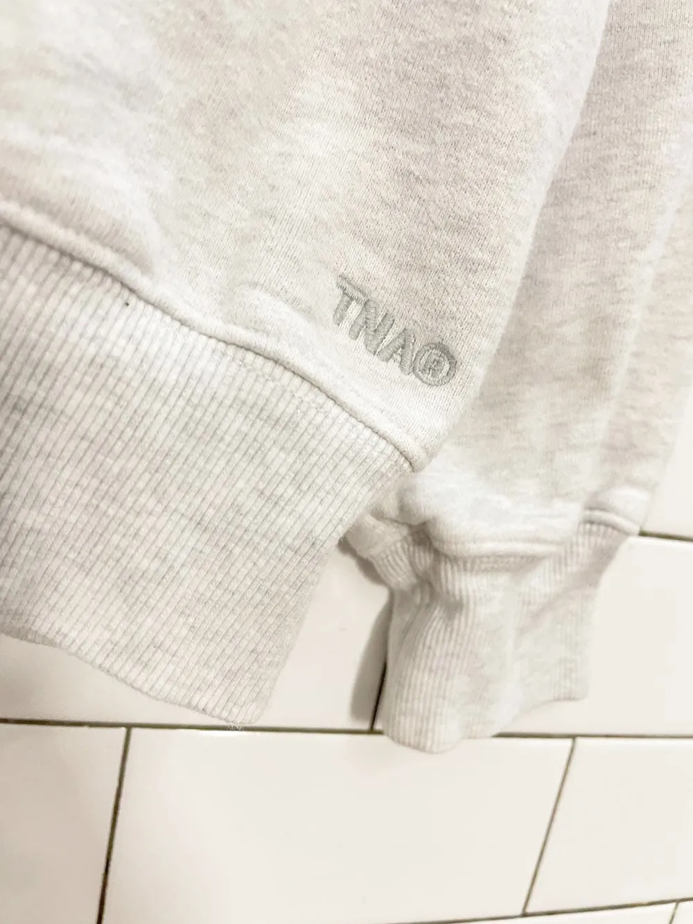 tna sweatfleece cozy fleece crewneck sweatshirt | aritzia sold by Good Market Thrift Store product image thumbnail 2