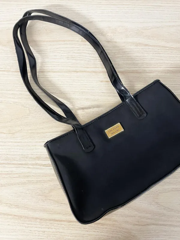 vintage 00s the filer new york nylon shoulder bag sold by Good Market Thrift Store