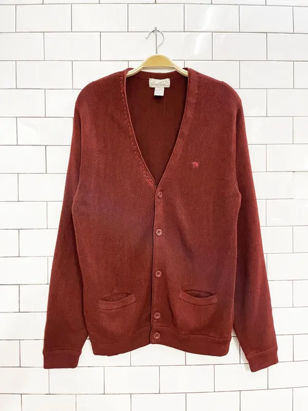 vintage arnold palmer embroidered collar knit cardigan sold by Good Market Thrift Store