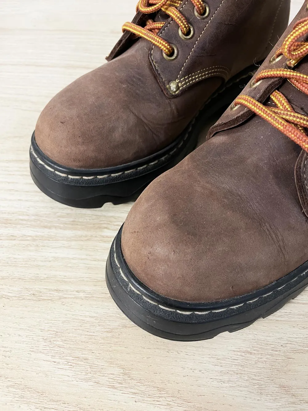 roots tuff oiled leather hiking boots sold by Good Market Thrift Store product image thumbnail 4