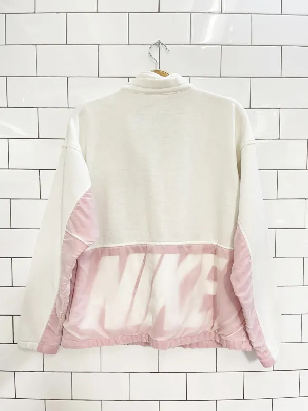 vintage 80s nike hidden block logo full zip sweatshirt sold by Good Market Thrift Store