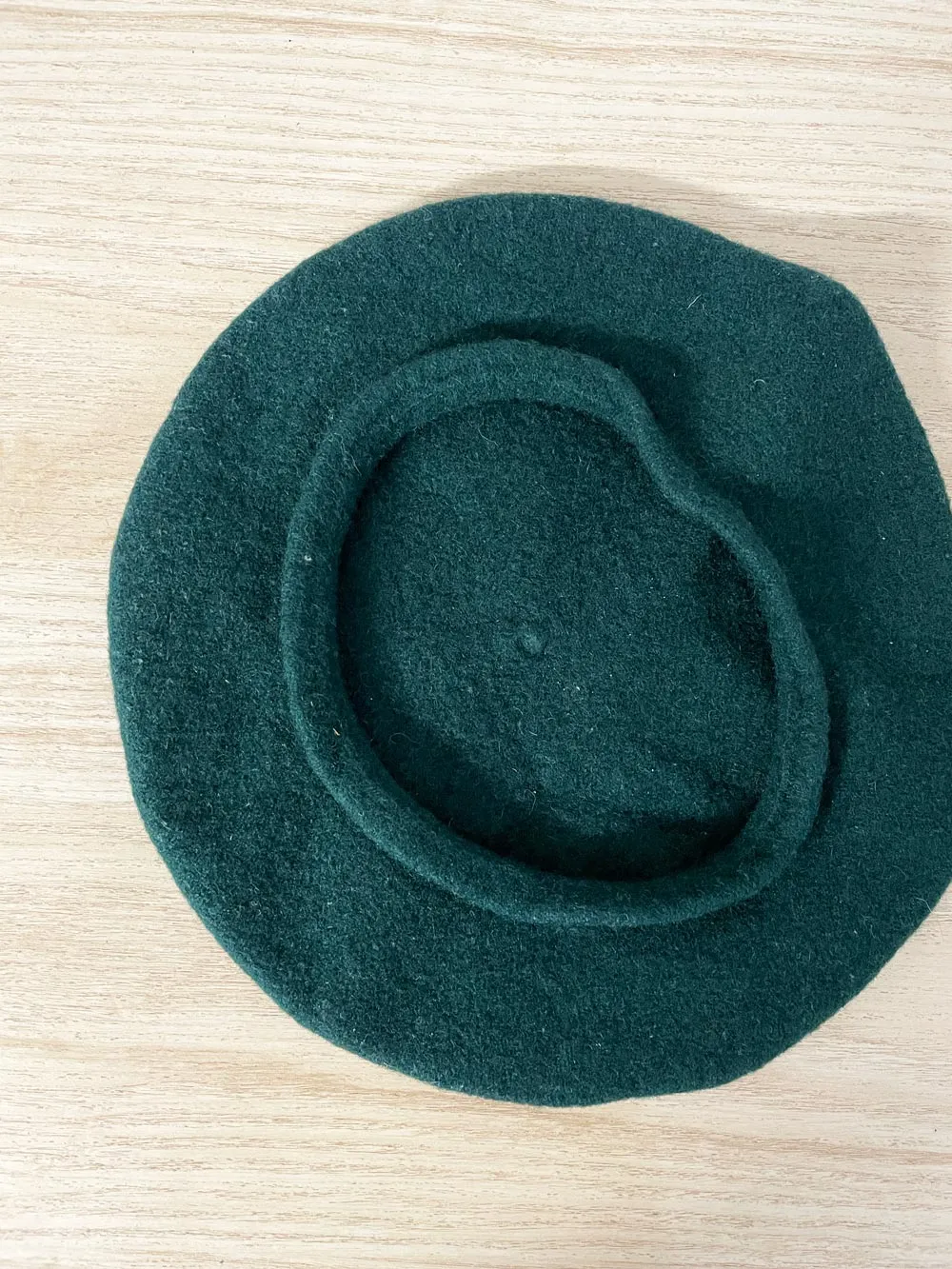 vintage 100% wool beret sold by Good Market Thrift Store product image thumbnail 2