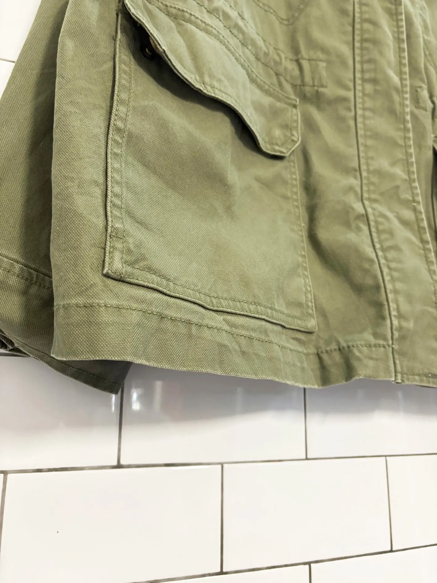 madewell passage military field utility jacket sold by Good Market Thrift Store product image thumbnail 3