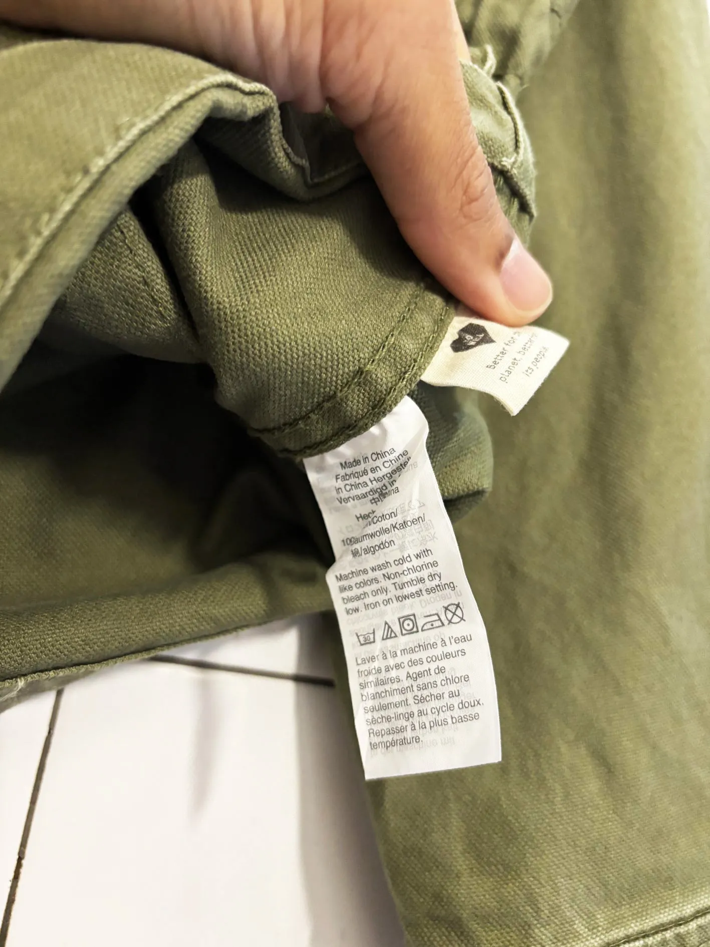 madewell passage military field utility jacket sold by Good Market Thrift Store product image thumbnail 4