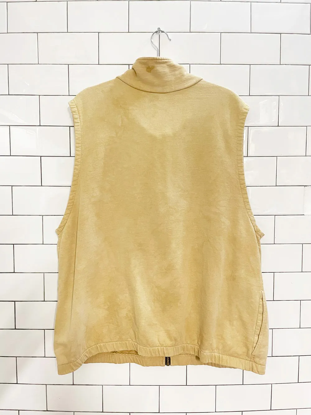 vintage 90s dagoli embroidered lizard full zip sleeveless sweatshirt sold by Good Market Thrift Store product image thumbnail 4