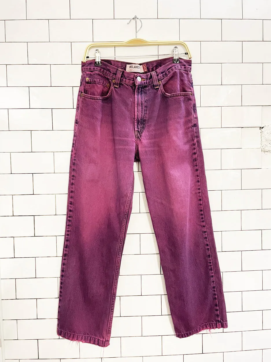 vintage 00s levi's 550 relaxed fit loose jeans sold by Good Market Thrift Store