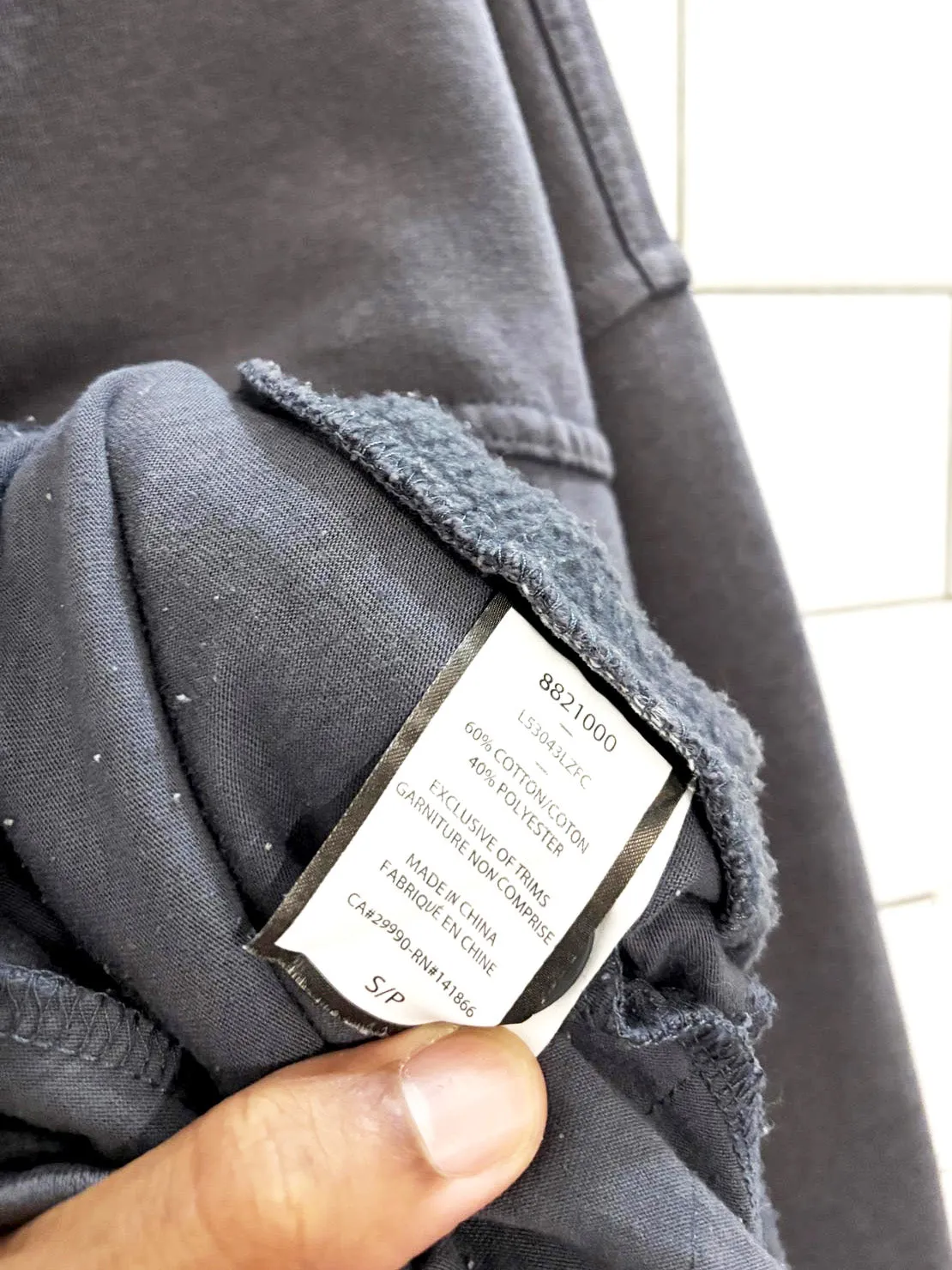 lazypants cozy fleece shirt jacket sold by Good Market Thrift Store product image thumbnail 3