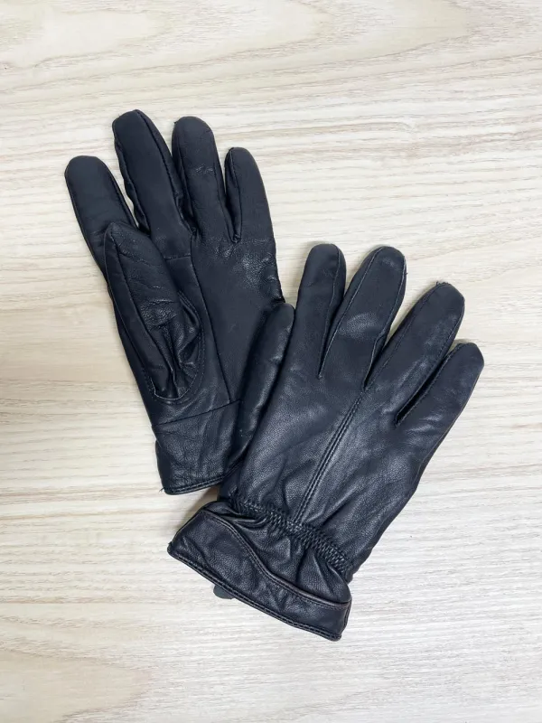 vintage butter leather gloves | lined | lambskin sold by Good Market Thrift Store
