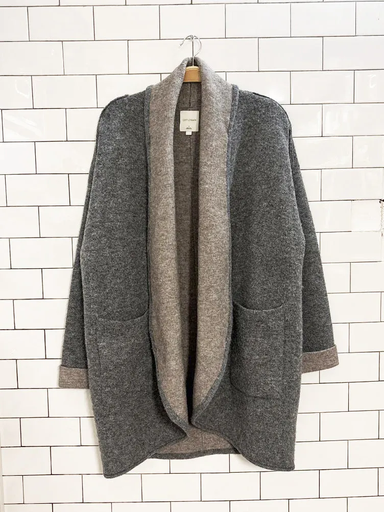 gentle fawn ramona open knit cardigan jacket sold by Good Market Thrift Store