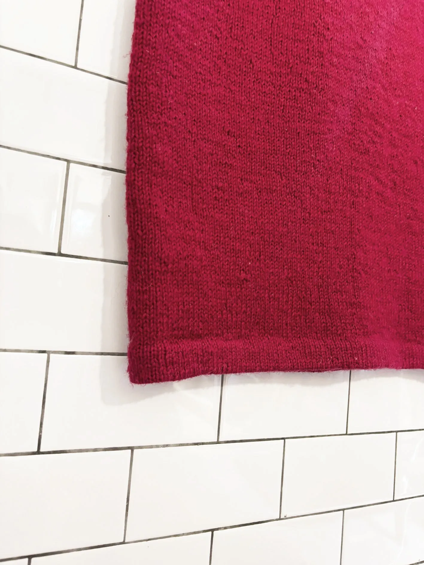 vintage wool-blend knit maxi skirt sold by Good Market Thrift Store product image thumbnail 2