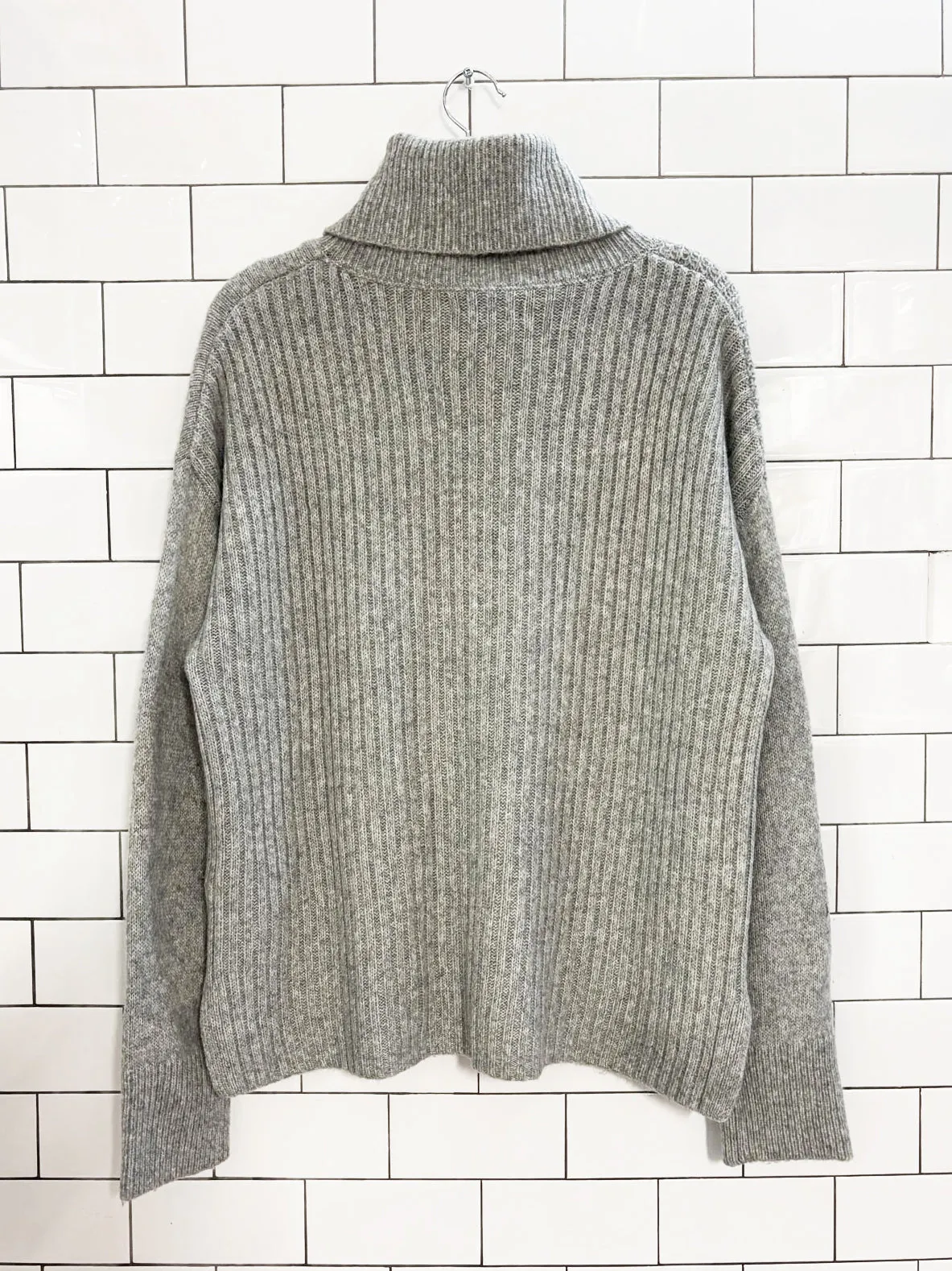 rachel zoe wool-blend oversized cowl neck sweater sold by Good Market Thrift Store product image thumbnail 5