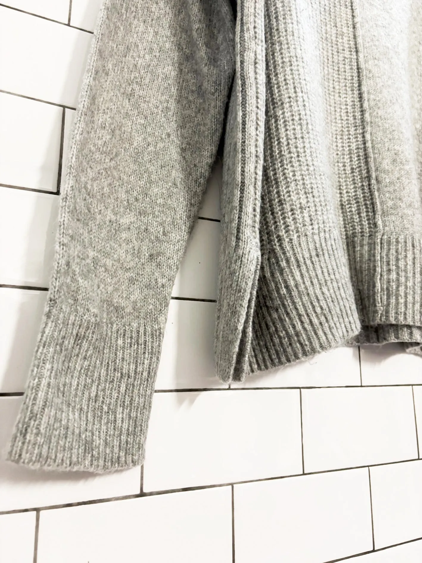 rachel zoe wool-blend oversized cowl neck sweater sold by Good Market Thrift Store product image thumbnail 2