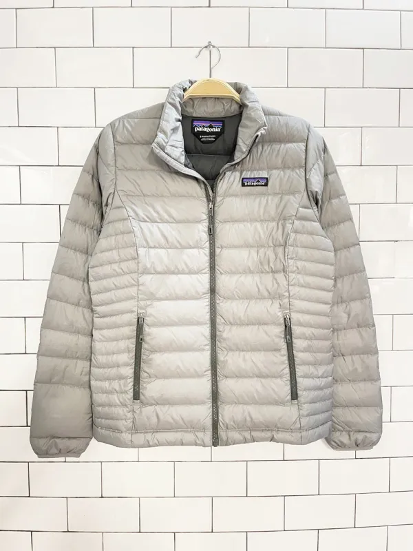 patagonia down sweater | full zip puffer jacket sold by Good Market Thrift Store