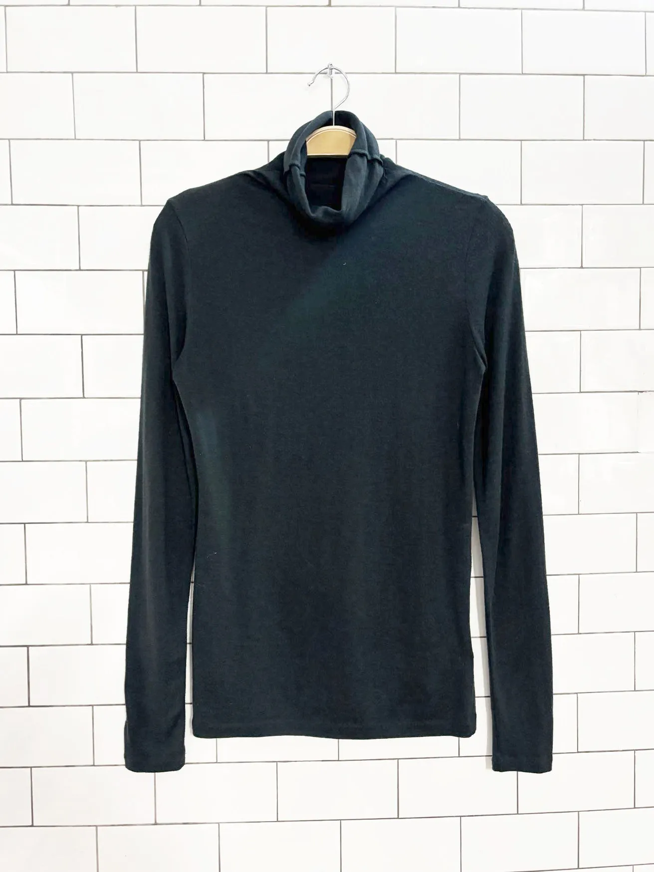 club monaco wool-cashmere blend light turtleneck sold by Good Market Thrift Store