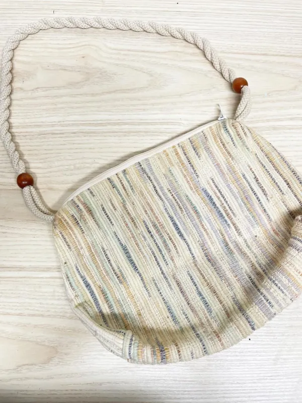 vintage 80s woven shoulder bag | scovex sold by Good Market Thrift Store