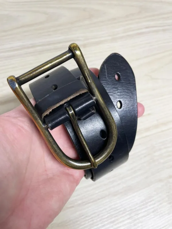wilfred leather harness belt | aritzia sold by Good Market Thrift Store