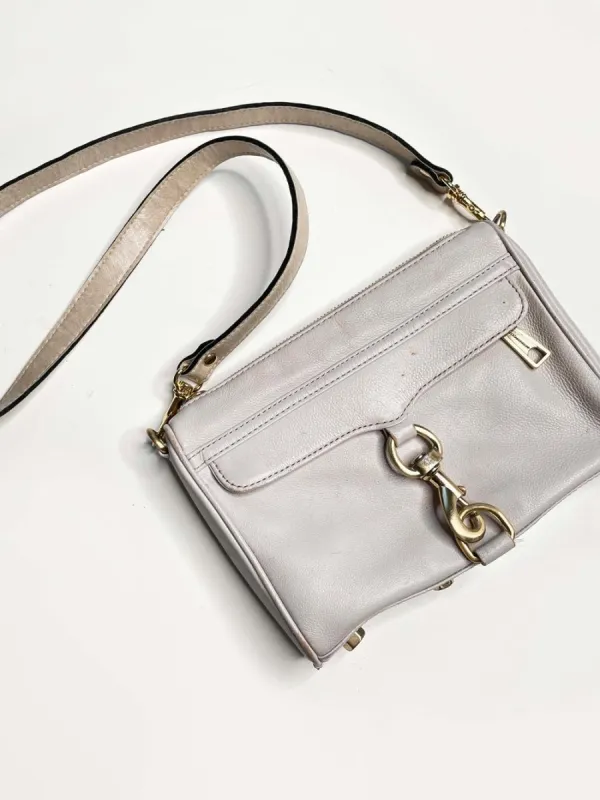 rebecca minkoff mini mac leather crossbody bag sold by Good Market Thrift Store