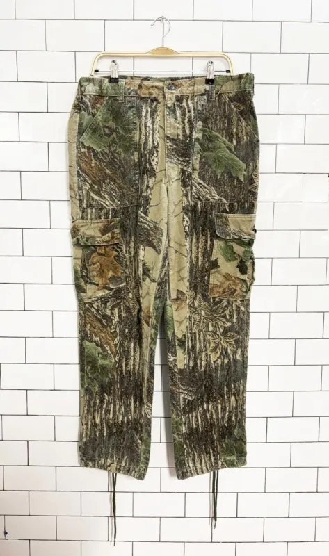 vintage 90s classic by ranger realtree camo utility pants | made in usa sold by Good Market Thrift Store