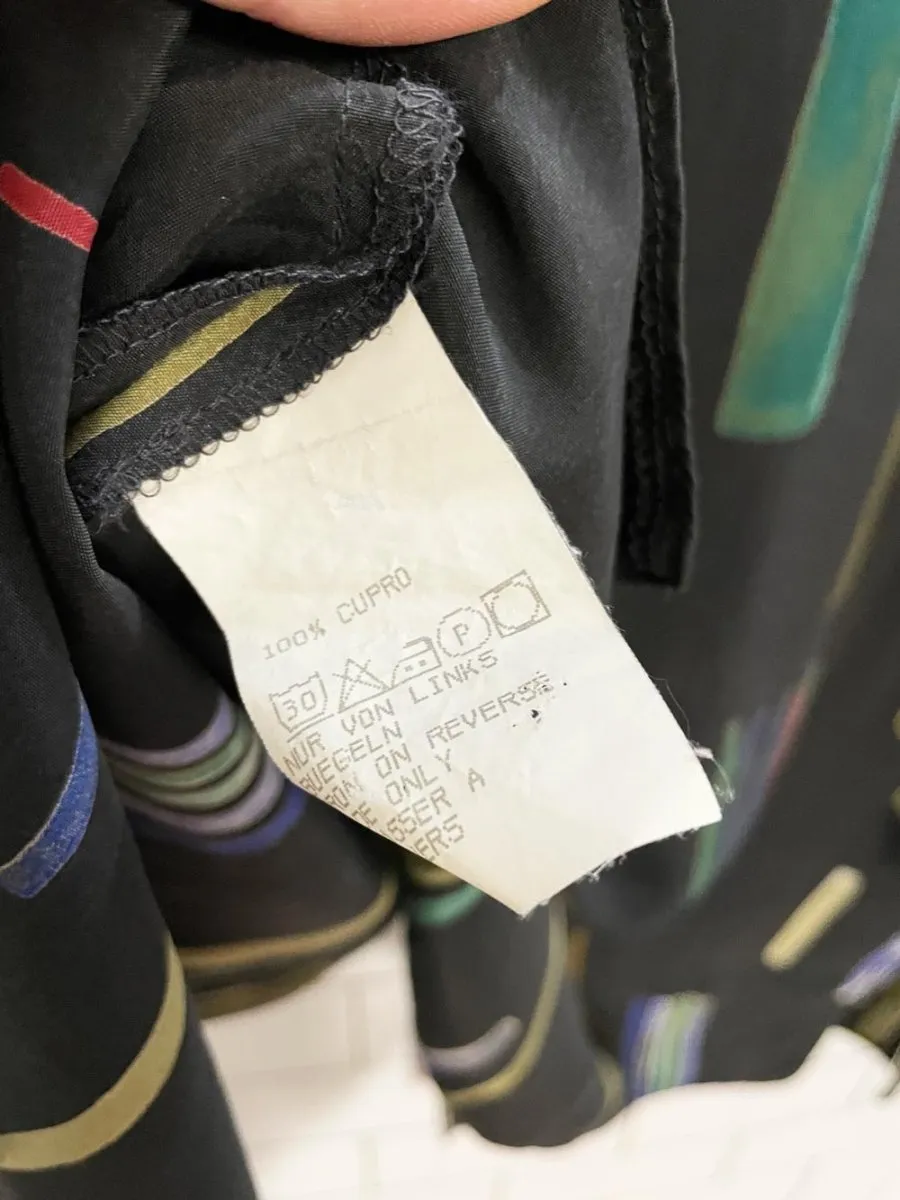 vintage tru abstract button down shirt | shell buttons sold by Good Market Thrift Store product image thumbnail 5