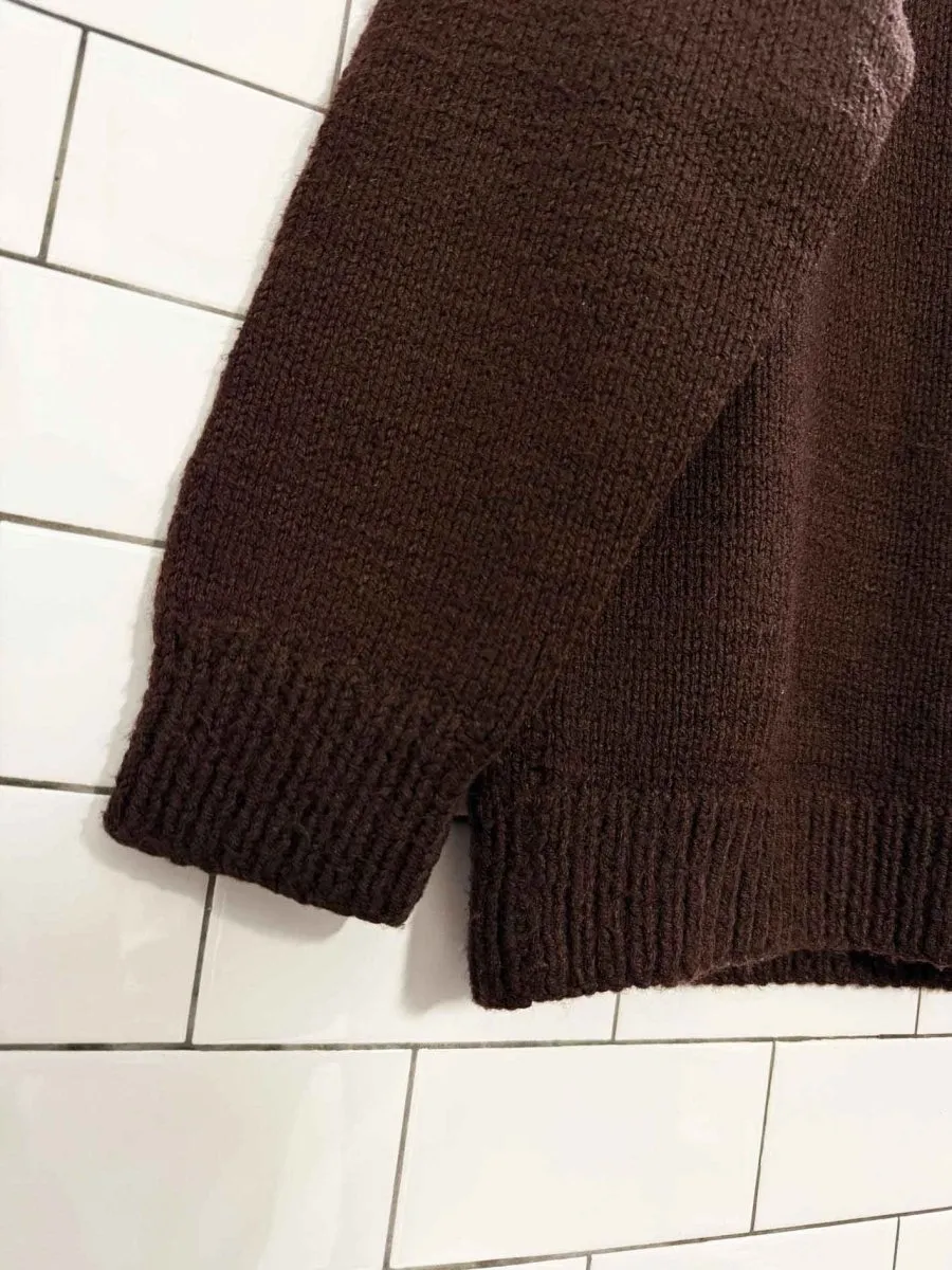 vintage ski chalet fair isle knit turtleneck sold by Good Market Thrift Store product image thumbnail 3