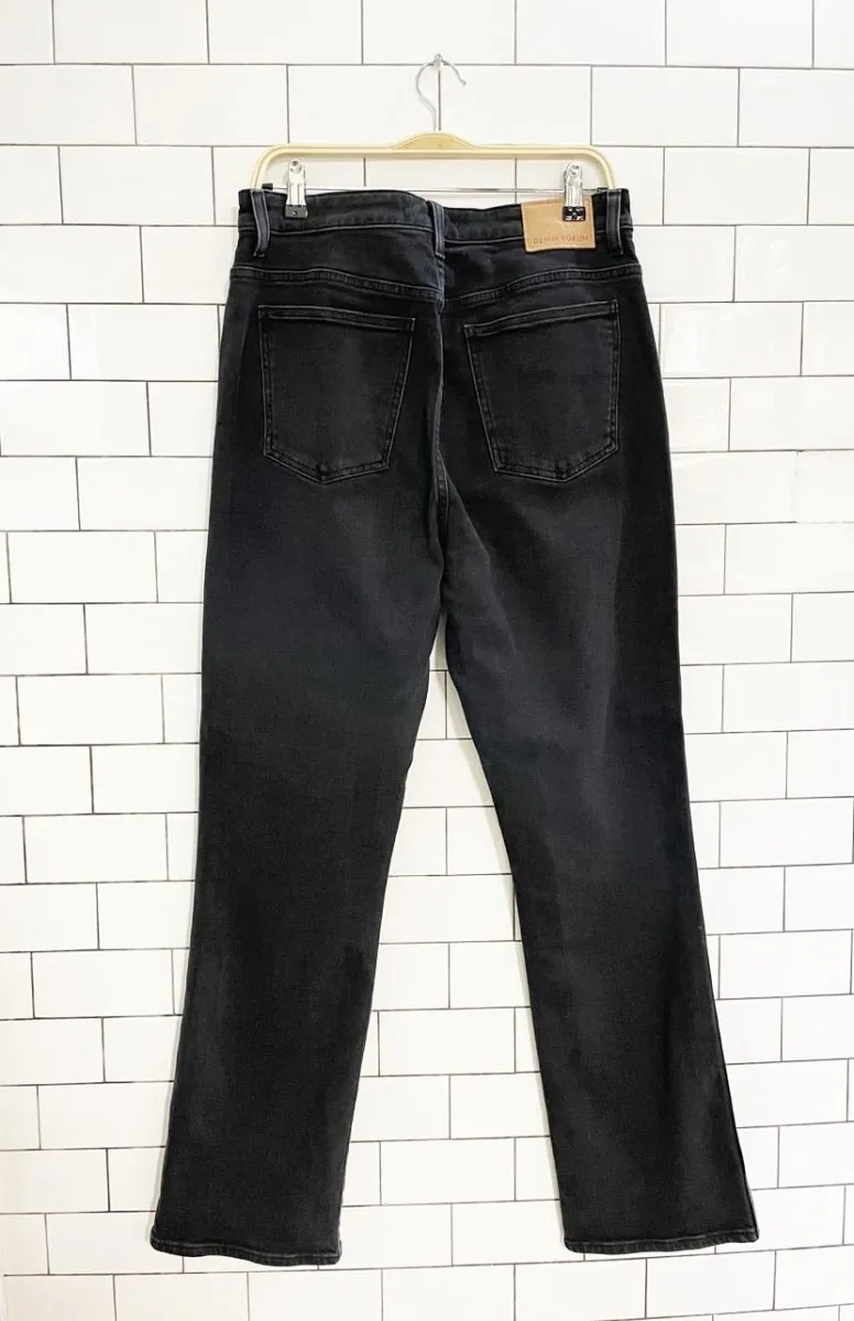 denim forum the 90s naomi super high stovepipe jeans | aritzia sold by Good Market Thrift Store product image thumbnail 4