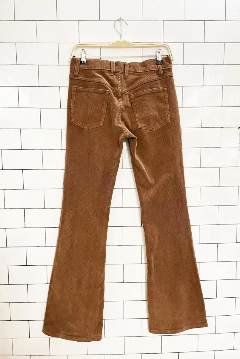 john galt corduroy flare pants | brandy melville sold by Good Market Thrift Store product image thumbnail 3