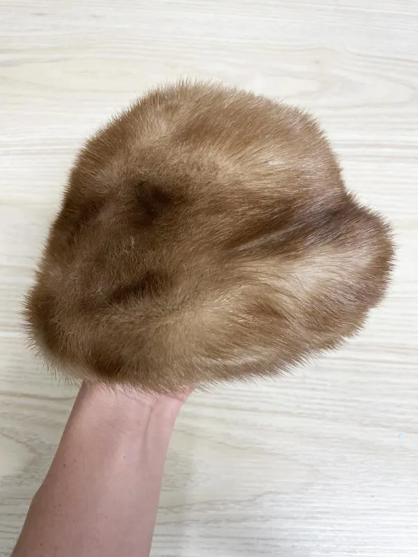 vintage 50s simpsons mink fur hat sold by Good Market Thrift Store